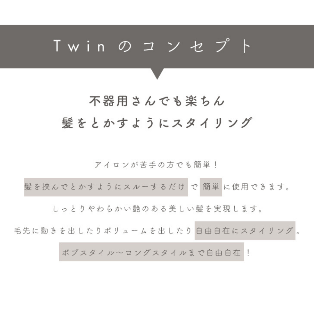 Twinアイロン