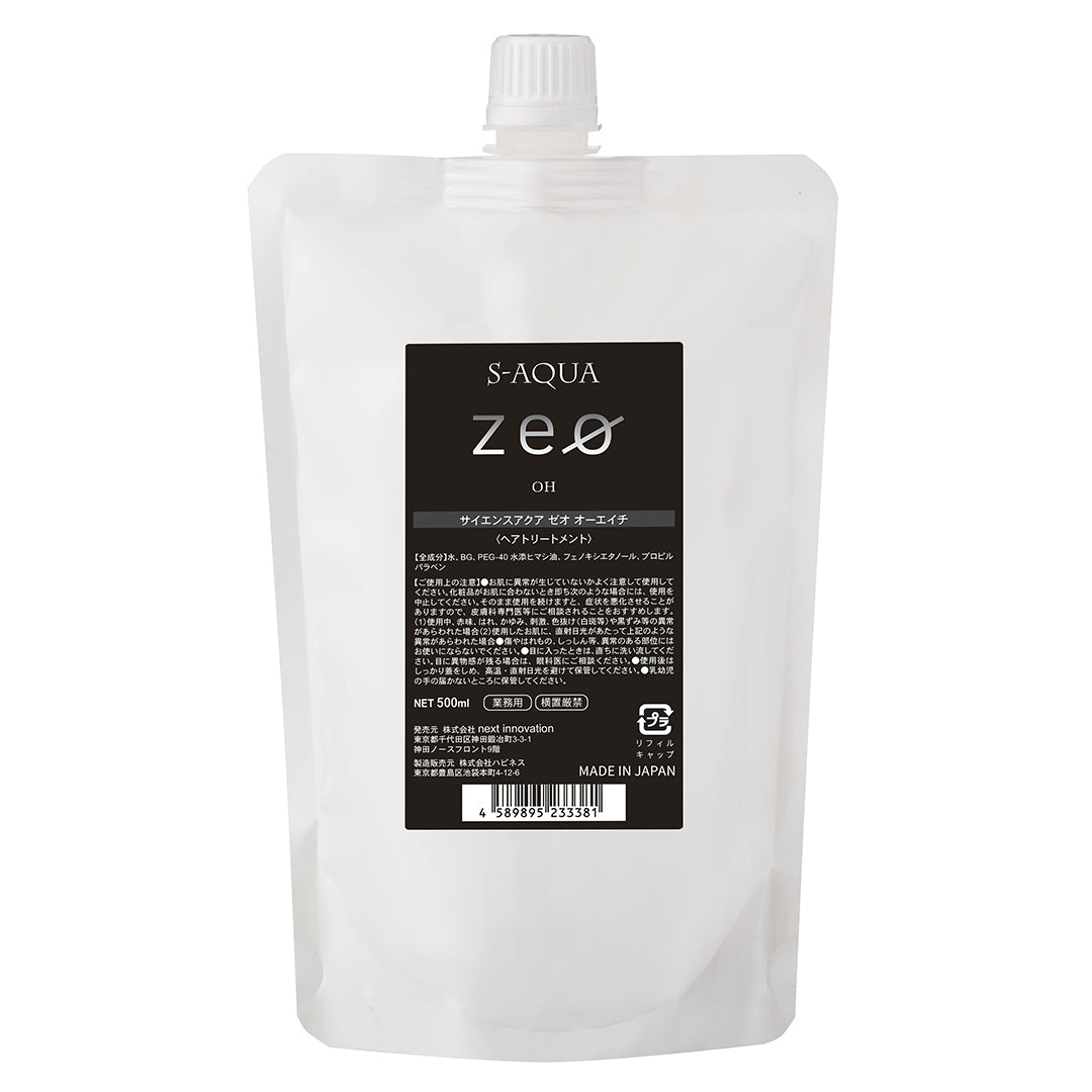 S-AQUA　zeø　OH（500mL）